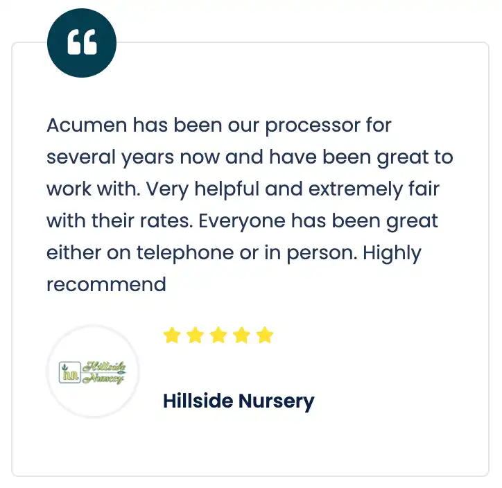 Acumen review from Hillside Nursery