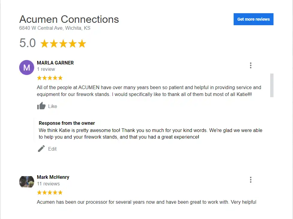 Google My Business Customer Reviews image