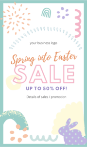 Eastermarketing email template