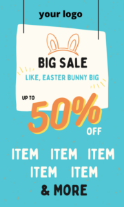 Easter Email promo