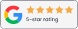 5-star reviews on Google badge