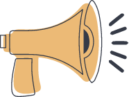 Yellow Megaphone Graphic