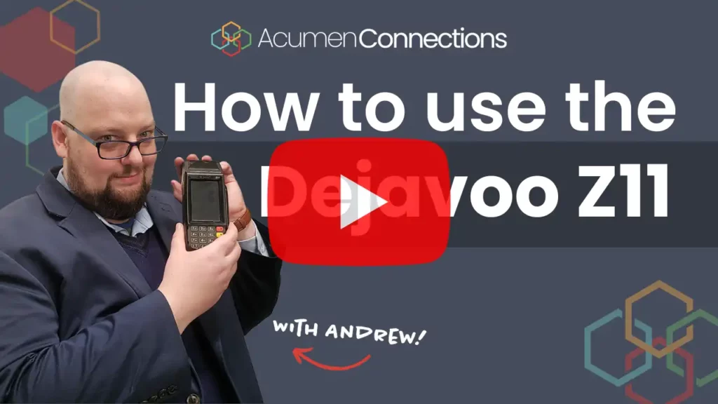 Watch our video on how to use the Dejavoo Z11 credit card reader.